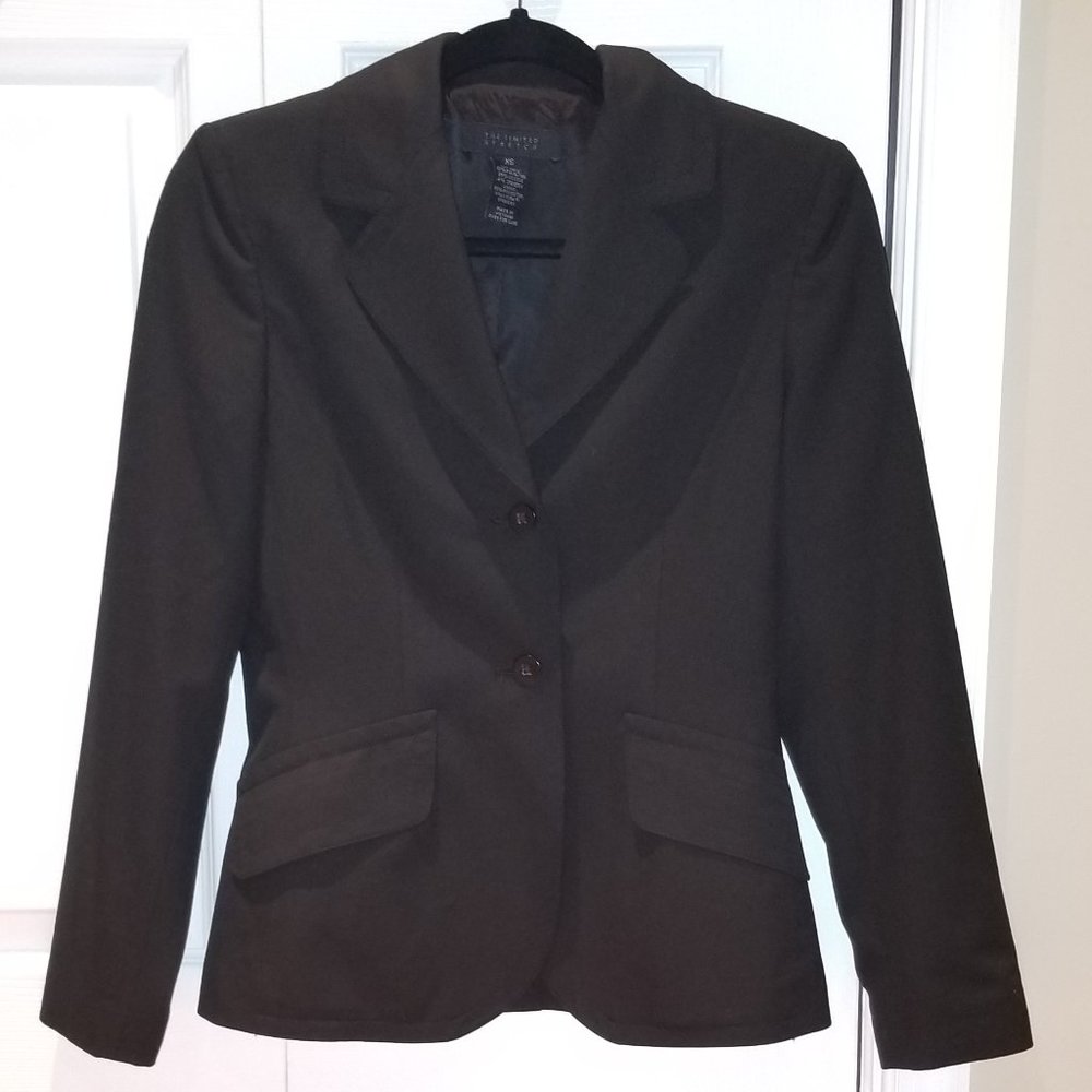 The Limited Stretch black blazer